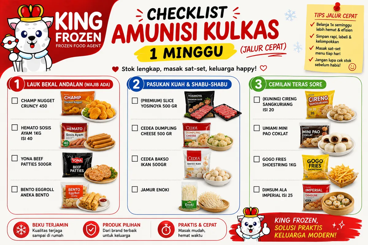 Gambar sampul untuk daftar 🚨 Hati-Hati Kehabisan: Daftar "Barang Rebutan" di King Frozen!